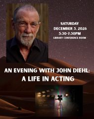 An Evening with John Diehl: A Life in Acting