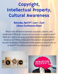 Copyright, Intellectual Property, Cultural Awareness