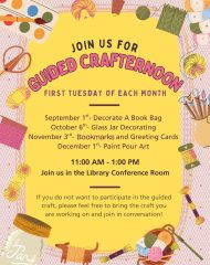 Expert-Guided Crafternoons
