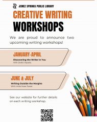 Writing Workshops, Jan.-Apr. and Jun.-Jul. 2026
