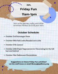 Friday Fun: October Events