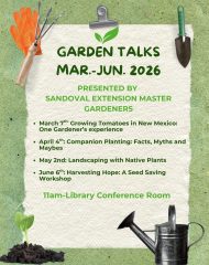 Garden Talks Mar.-Jun. 2026