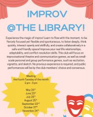 Improv @ the Library