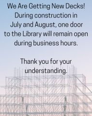 Library Construction (July-August 2026)