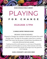 ‘Playing for Change’ Music for Peace