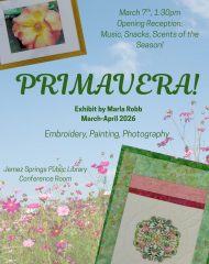 ‘Primavera!’ Exhibit by Marla Robb