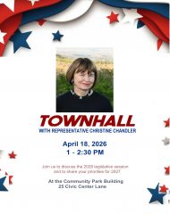 Townhall with Representative Christine Chandler (@The Community Park Building)