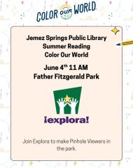 Summer Reading Program – Explora