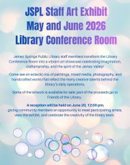 Library Staff Art Exhibit: May-June 2026