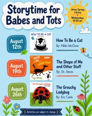 Storytime: August 2026