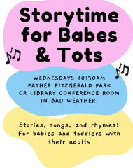Storytime for Babes and Tots