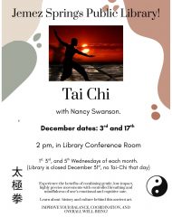 Tai Chi at the Library