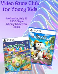 Video Game Club for Kids
