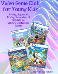Video Game Club for Kids
